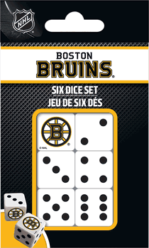 Boston Bruins NHL Dice Set