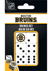 Boston Bruins NHL Dice Set