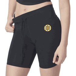 Boston Bruins NHL Kadi Rib Shorts Black Medium