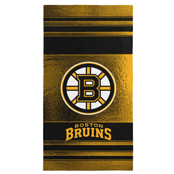 Boston Bruins NHL Mirage Microfiber Beach Towel 30x60 inches