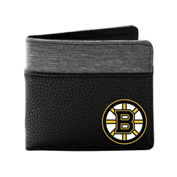 Boston Bruins Pebble BiFold Wallet BLCK