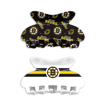 Boston Bruins Team Hair Claw Set