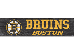 Boston Bruins Team Name 6x24 Sign