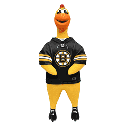 Boston Bruins Team Rubber Chicken Toy