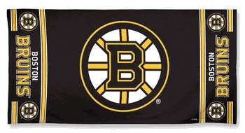 Boston Bruins Towel 30x60 Beach Style