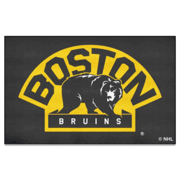 Boston Bruins Ulti-Mat Rug - 5ft. x 8ft.
