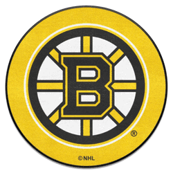 Boston BruinsBruinsHockey Puck Rug - 27in. Diameter