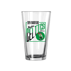 Boston Celtics 16oz 2024 NBA Champions Pint Glass