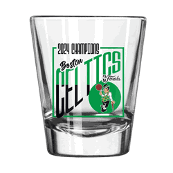 Boston Celtics 2oz 2024 NBA Champions Shot Glass
