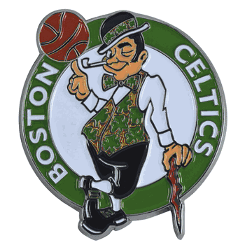 Boston Celtics 3D Color Metal Emblem