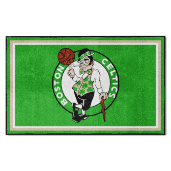 Boston Celtics 4ft. x 6ft. Plush Area Rug