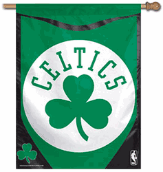 Boston Celtics Banner 28x40 Vertical
