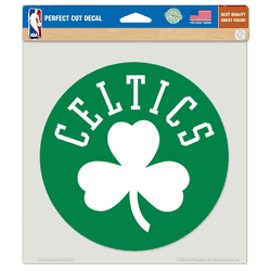 Boston Celtics Decal 8x8 Die Cut Color