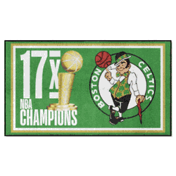 Boston Celtics Dynasty 3ft. x 5ft. Plush Area Rug