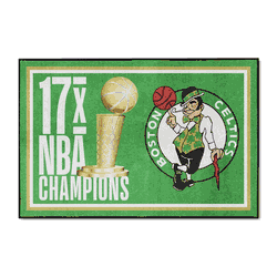 Boston Celtics Dynasty 4ft. x 6ft. Plush Area Rug