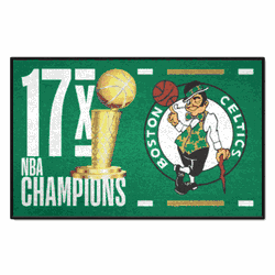 Boston Celtics Dynasty Starter Mat Accent Rug - 19in. x 30in.