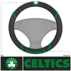 Boston Celtics Embroidered Steering Wheel Cover