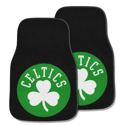 Boston Celtics Front Carpet Car Mat Set - 2 Pieces