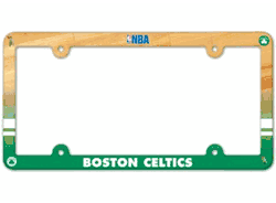 Boston Celtics License Plate Frame - Full Color