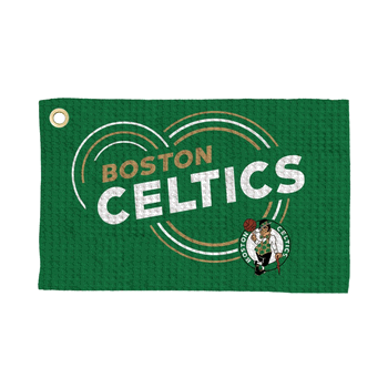 Boston Celtics NBA Droplets Waffle Fan Towel 16x25 inches