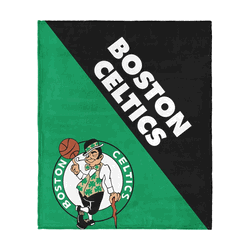 Boston Celtics NBA Halftone Silk Touch Throw Blanket 46x60 inches