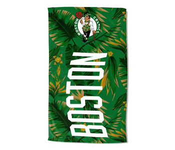 Boston Celtics NBA Tropic Oversized Beach Towel 42x72 inches