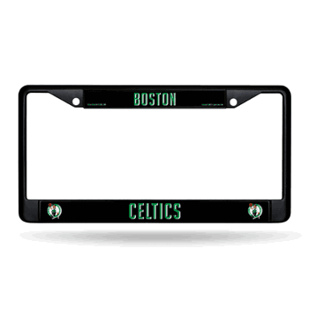 Boston Celtics Standard Black Chrome Frame with Plastic Inserts 12