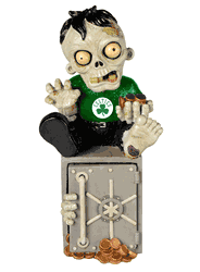 Boston Celtics Zombie Figurine Bank CO