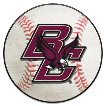 Boston College Baseball Rug - 27in. Diameter