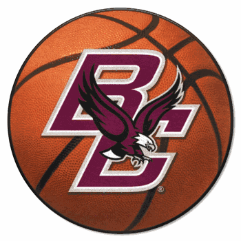 Boston College Basketball Rug - 27in. Diameter
