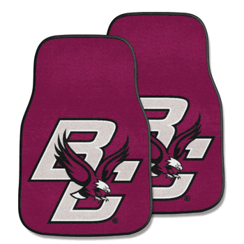 Boston College Front Carpet Car Mat Set - 2 Pieces