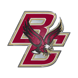 Boston College Heavy Duty Aluminum Embossed Color Emblem