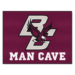 Boston College Man Cave All-Star Rug - 34 in. x 42.5 in.