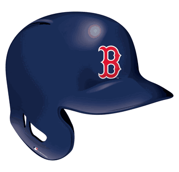 Boston Red Sox 12in Authentic Helmet Sign