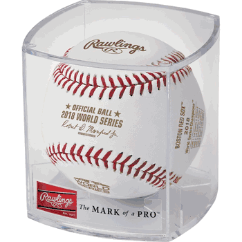 Boston Red Sox 2018 Authentic World Series Championship Baseball w/Case