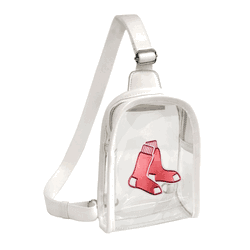Boston Red Sox 3D Logo Clear Mini Sling