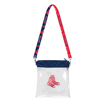 Boston Red Sox 3D Logo Clear Satchelette