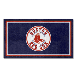 Boston Red Sox 3ft. x 5ft. Plush Area Rug