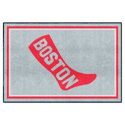 Boston Red Sox 5ft. x 8 ft. Plush Area Rug - Retro Collection