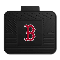 Boston Red Sox Back Seat Car Utility Mat - 14in. x 17in.