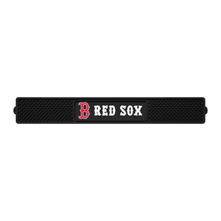 Boston Red Sox Bar Drink Mat - 3.25in. x 24in.