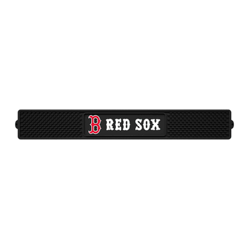 Boston Red Sox Bar Drink Mat - 3.25in. x 24in.
