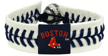 Boston Red Sox Bracelet Boston And Sox Logo Genuine Baseball CO