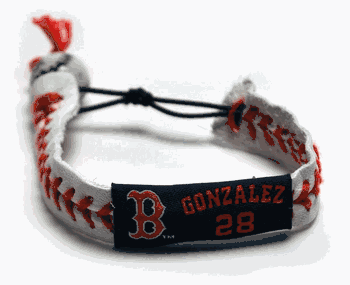 Boston Red Sox Bracelet Classic Baseball Adrian Gonzalez CO