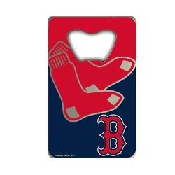 Boston Red Sox Credit Card Style Bottle Opener - 2 x 3.25