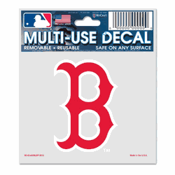Boston Red Sox Decal 3x4 Multi Use