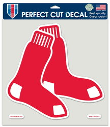 Boston Red Sox Decal 8x8 Die Cut Color