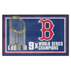 Boston Red Sox Dynasty 4ft. x 6ft. Plush Area Rug