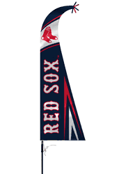 Boston Red Sox Flag Premium Feather Style CO