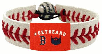 Boston Red Sox GetBeard Classic Baseball Bracelet